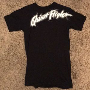 Black quick flight t billabong